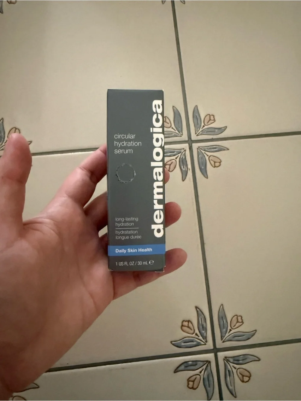 dermalogica Circular Hydration Serum - Gray with Blue Accent